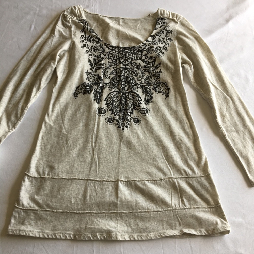 RXB Long Sleeve Top Size Petite Medium - Picture 8 of 9